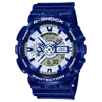 CASIO G-SHOCK GA-110BWP-2A GA 110BWP 2A ORIGINAL GARANSI RESMI