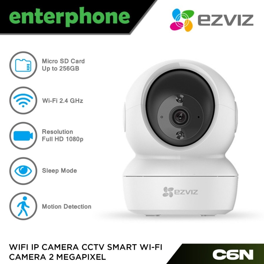 EZVIZ C6N 1080P WIFI IP CAMERA ROBOT SMART WI-FI CAMERA 2 MEGAPIXEL