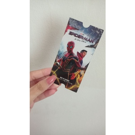 [booked] Collectible Ticket Spiderman No Way Home NWH CGV