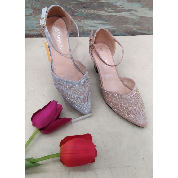 Sepatu Sandal Hak Pesta ST.MORITZ