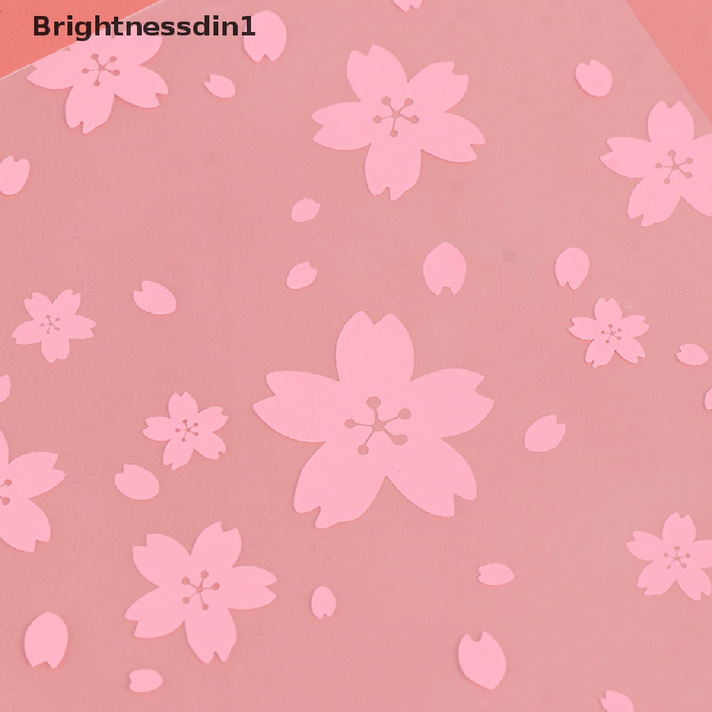 100 Pcs / Set Kantong Plastik Motif Dots Cherry Blossoms Untuk Hadiah