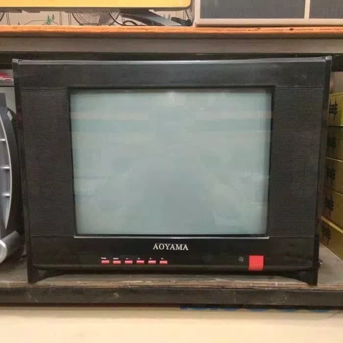 medan elektronik tv tabung aoyama 17 inchi flat