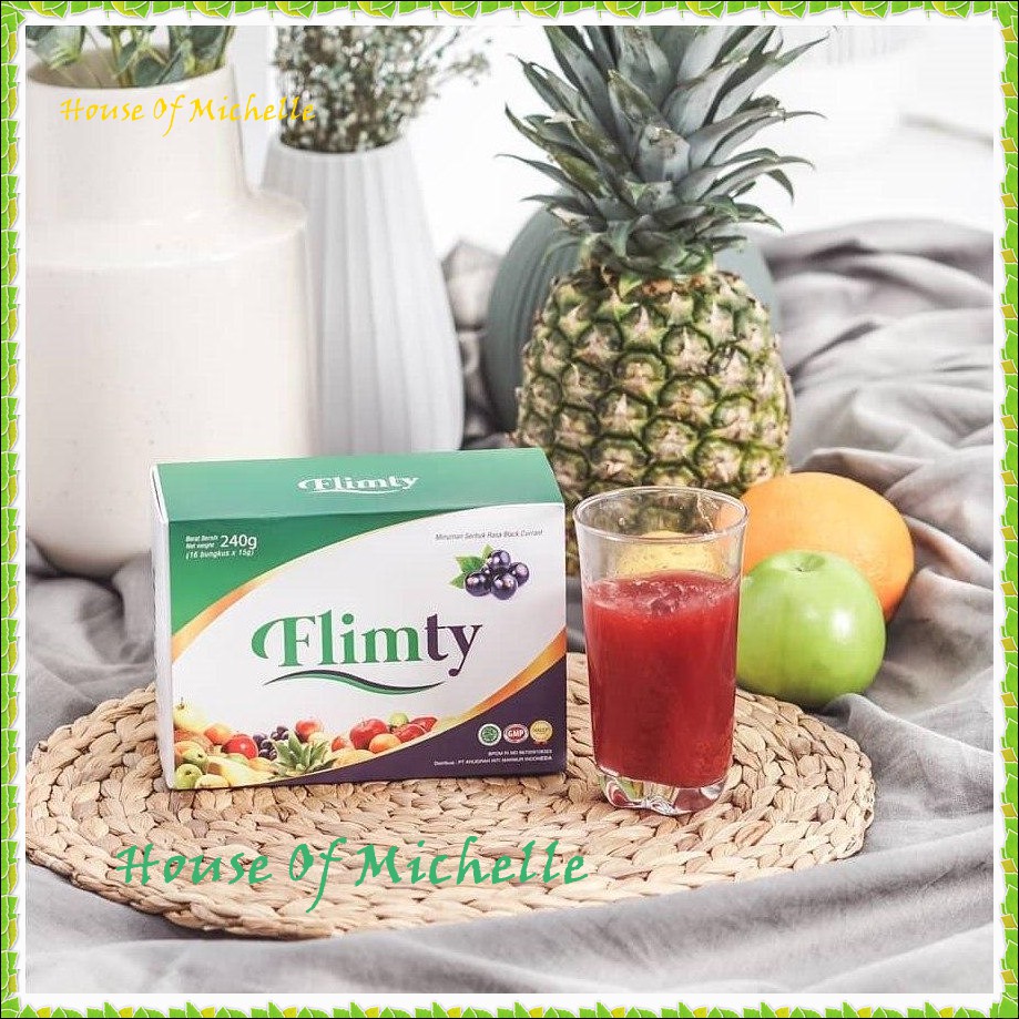 Flimty/Pelangsing/Herbal/Flimty Diet/Pelangsing Badan/Diet/Minuman Diet/Flimty Fiber Original/Detox