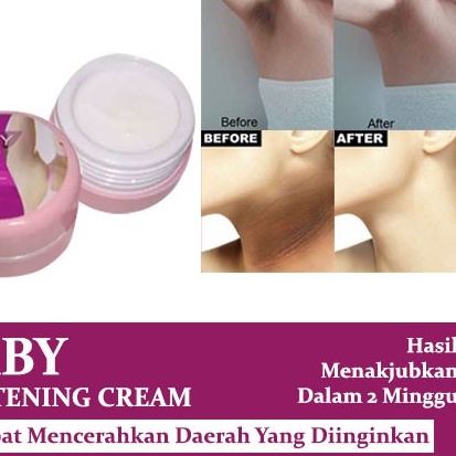 BABY WHITENING Baby Cream Pemutih Ketiak Leher Putih Bersih Penghilang bau Badan