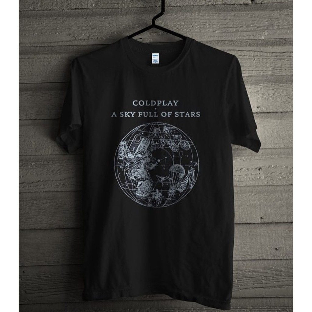 COLDPLAY T-Shirt - Kaos Band Music Original