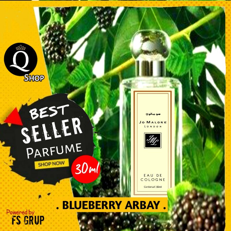 Parfum Wanita Inspire Jo Malone aroma Blueberry Arbay  30ml tahan lama & lebih fresh BISA COD
