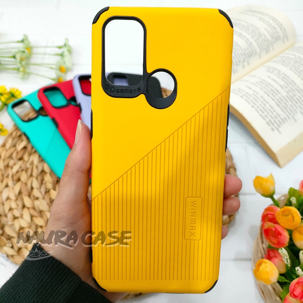 Softcase Silikon Pelindung HP REALME WinMax 5I 7 7I C11 C15 C12 NARZO 20 C2 C3-Kuning