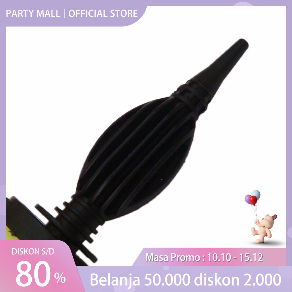 Pompa Balon tangan manual warna warni / Pompa Tangan