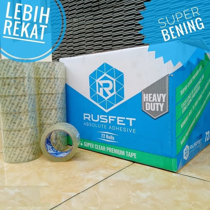 

Promo Lakban bening 2 Inch (90 yard). Harga pabrik