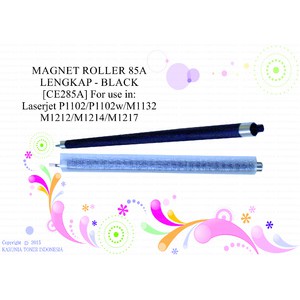 Magnet Roller 85A (MR) Lengkap - Black