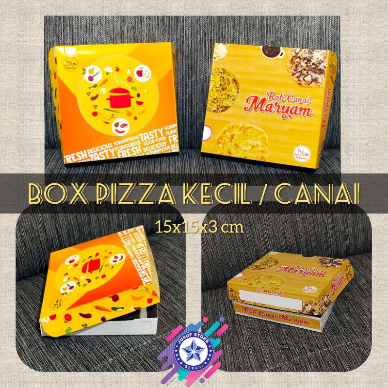 

RB Kotak Dus Pizza Box Canai Maryam 15x15x3cm