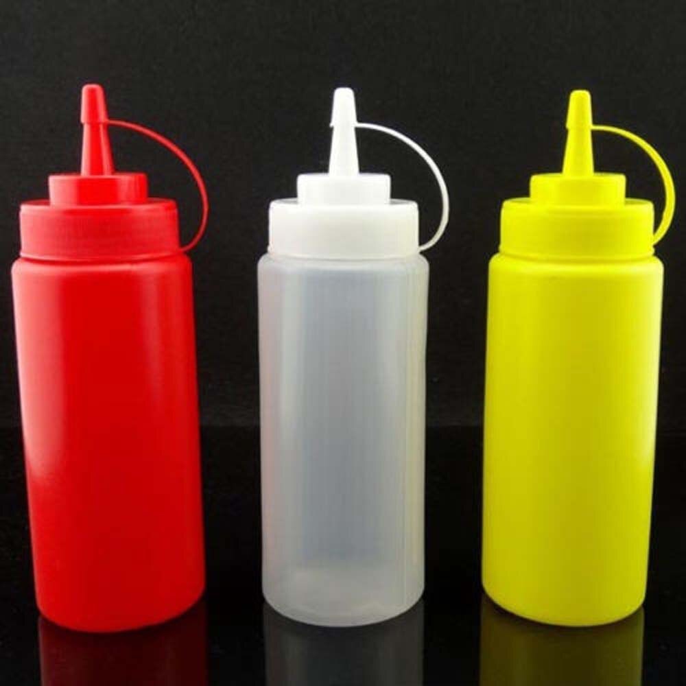 Botol Sauce JD-BSD24 Yellow,Clear,Red Kap: 24oz