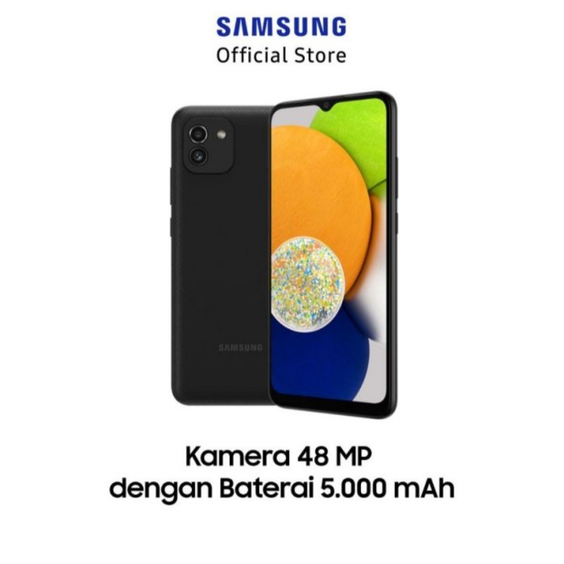 Samsung A03 4/64 garansi resmi - Samsung A03 4/64