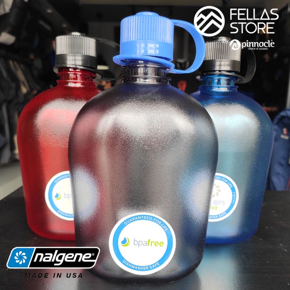 Nalgene Canteen - Red, Gray, Blue