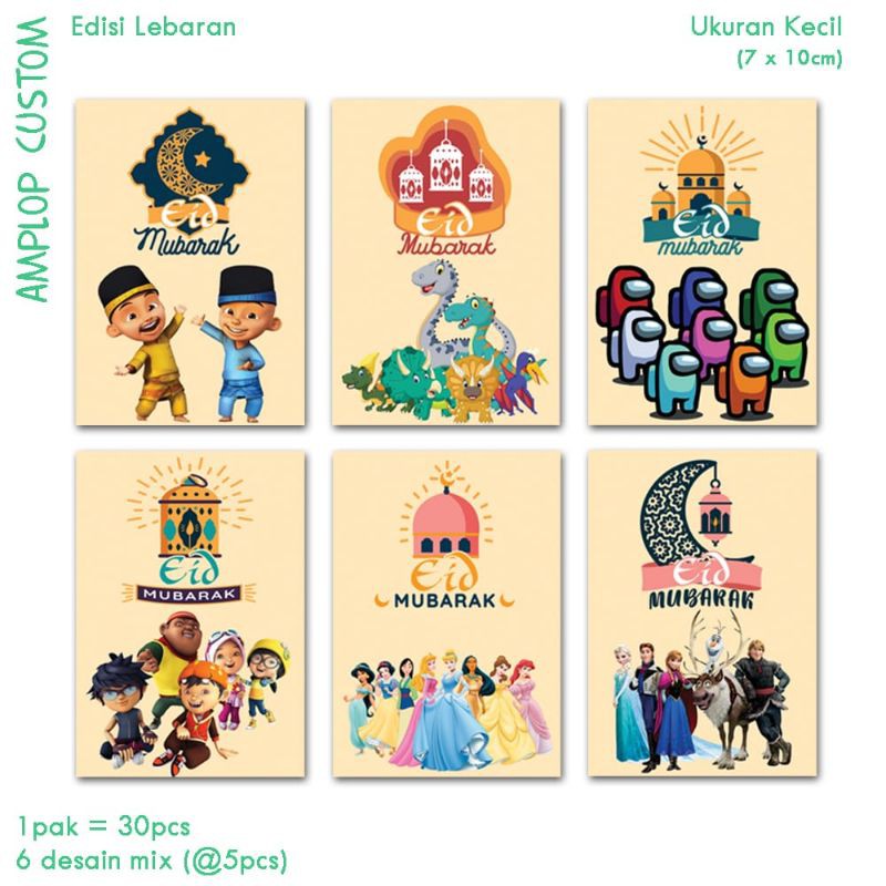 

TERMURAH ❗Amplop Lebaran Custom bisa pasang foto & nama