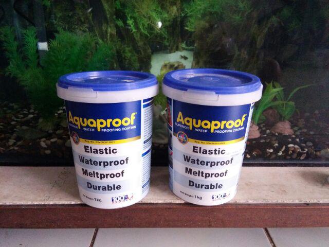 Aquaproof / Aquaprof / Akuapruf Cat Pelapis Anti Bocor 1kg