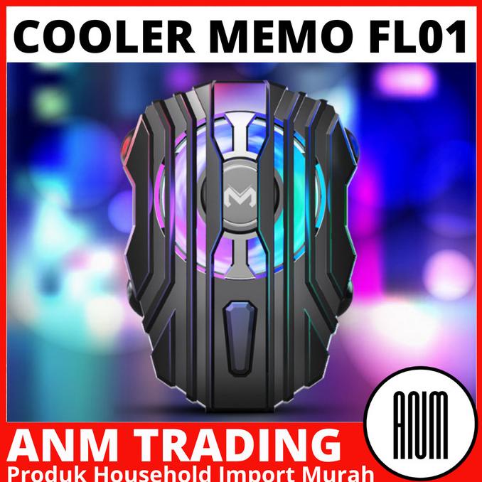 Cooler Handphone Memo FL01 Pendingin HP / Cooler HP FL01 / Gaming Fan Termurah
