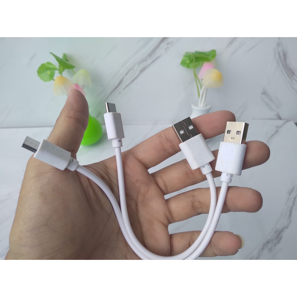 Kabel Charger data Power Bank 20 cm Type C