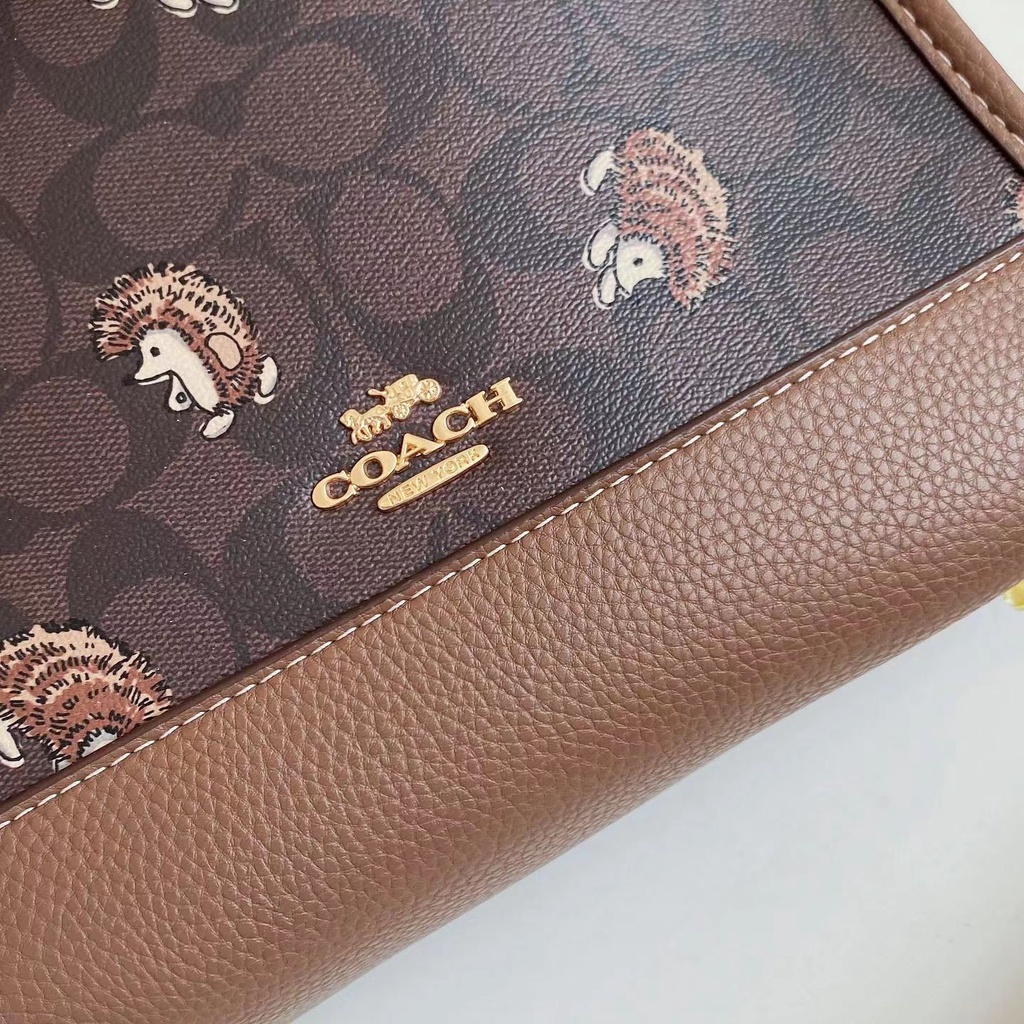cc769 COACH DEMPSEY22tote field tas bahu wanita tas messenger tas jinjing tas