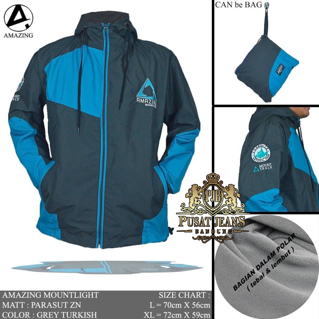 RCL - Jaket Outdoor Pria Mountlight Terbaru Original Size M L XL