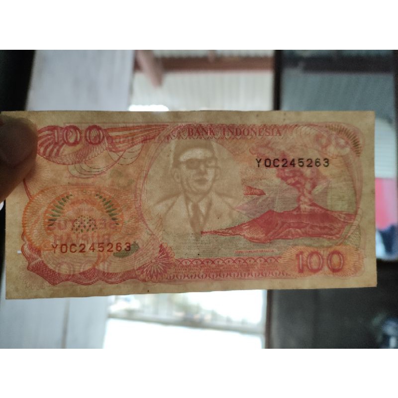 uang 100 rupiah thn 1992