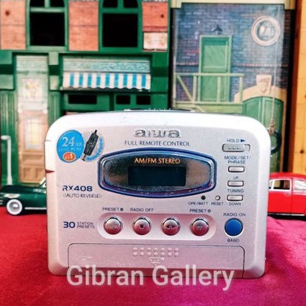 Walkman Stereo Radio Cassette Player AIWA RX 408