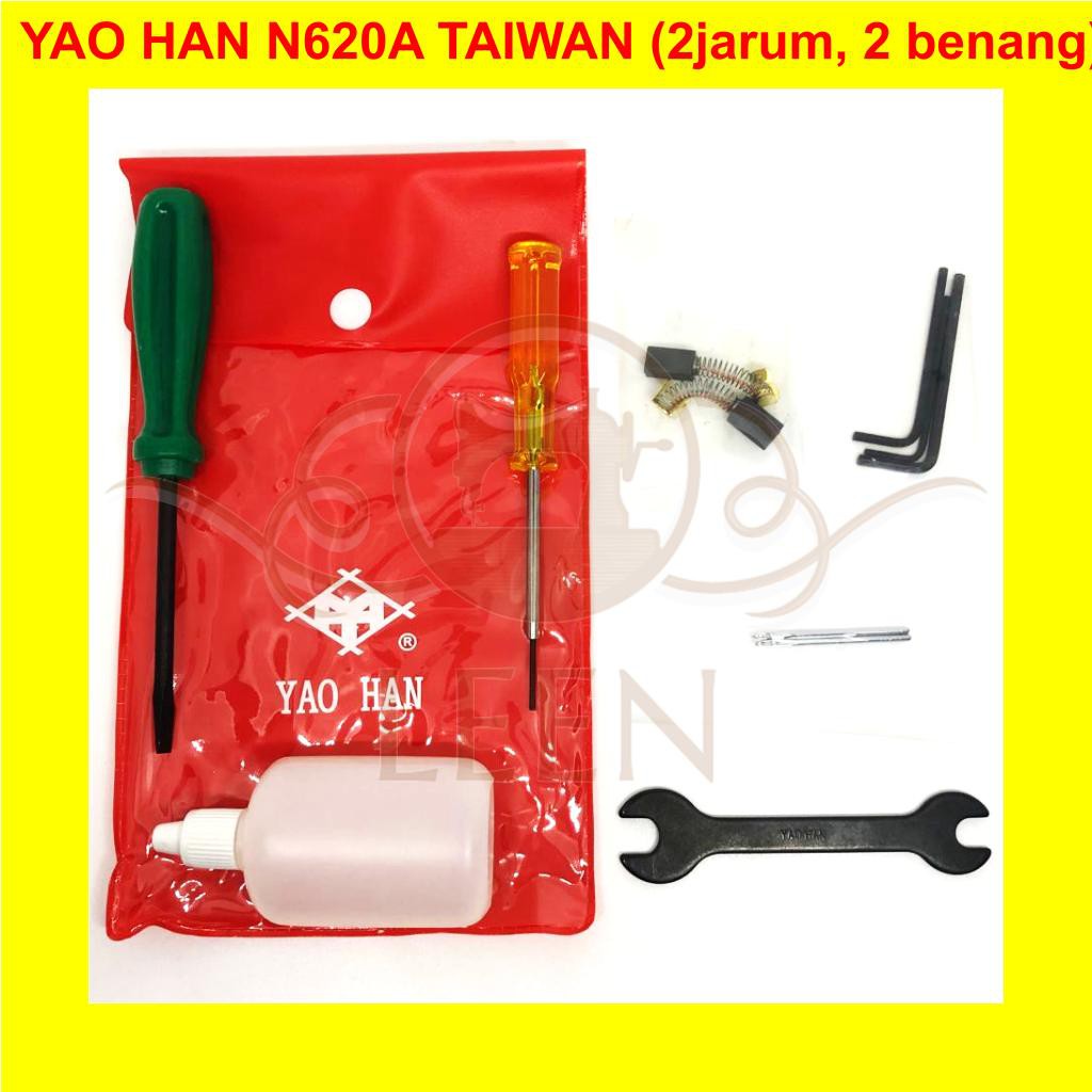 Mesin Jahit Karung YAO HAN N620A Taiwan 2 Jarum 2 Benang LEEN