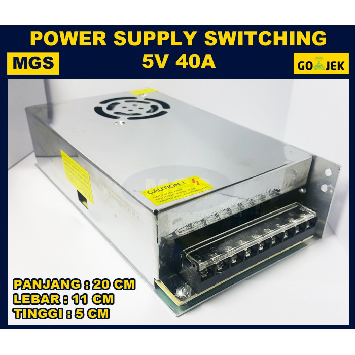 POWER SUPPLY SWITCHING 5V 40A