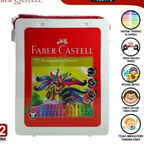 

Oke Price.. Crayon Hexagonal 72 Warna Faber Castel