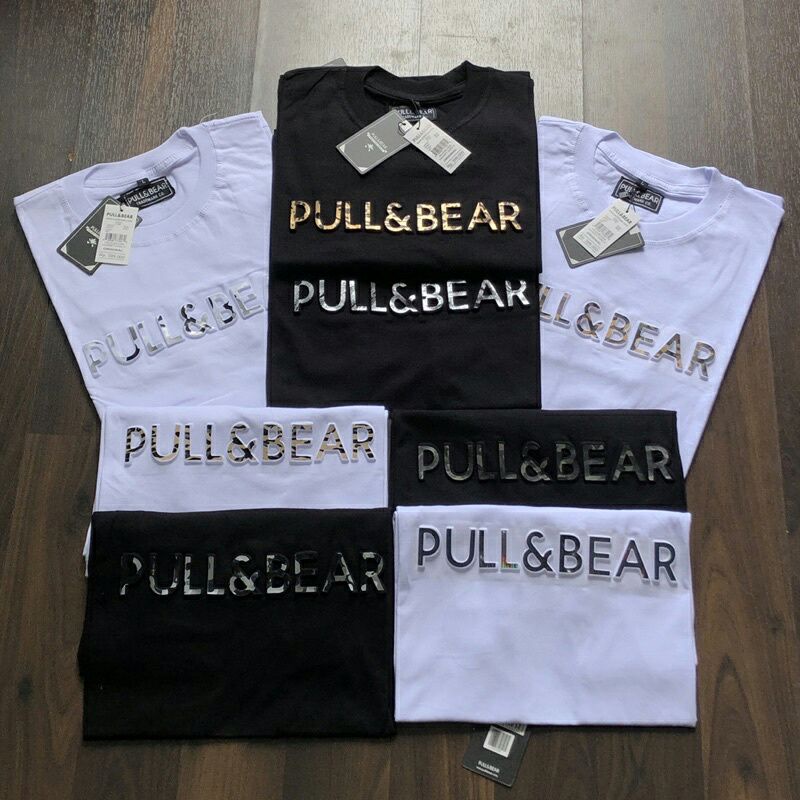 KAOS PULL AND BEAR MIRROR 1:1 LIKE ORIGINAL