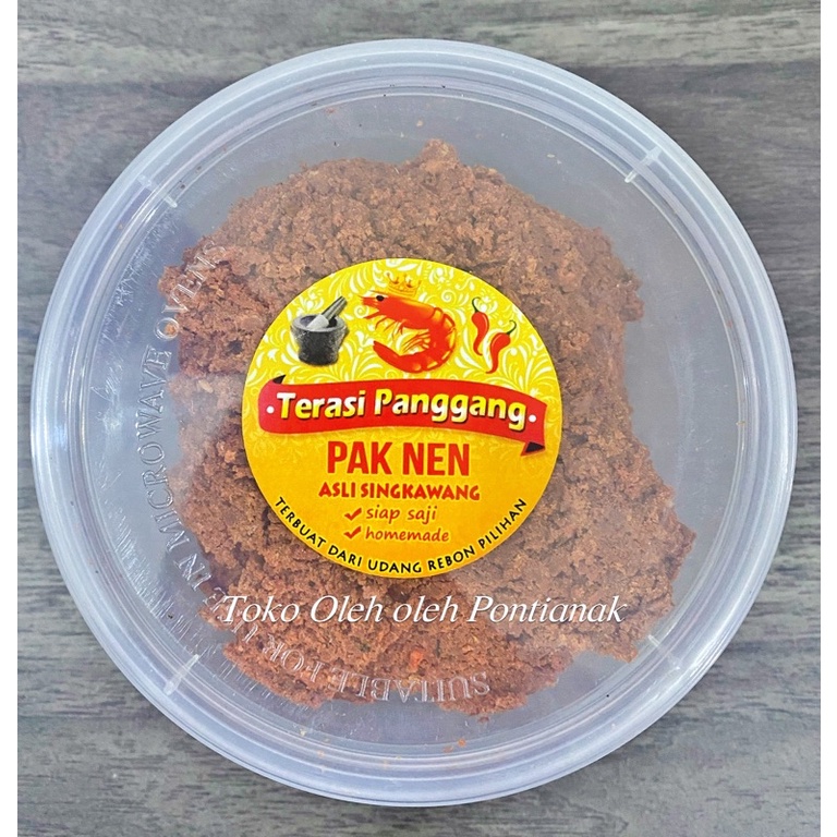 

Terasi Panggang Pak Nen Siap Makan/ Terasi Siap Saji Singkawang