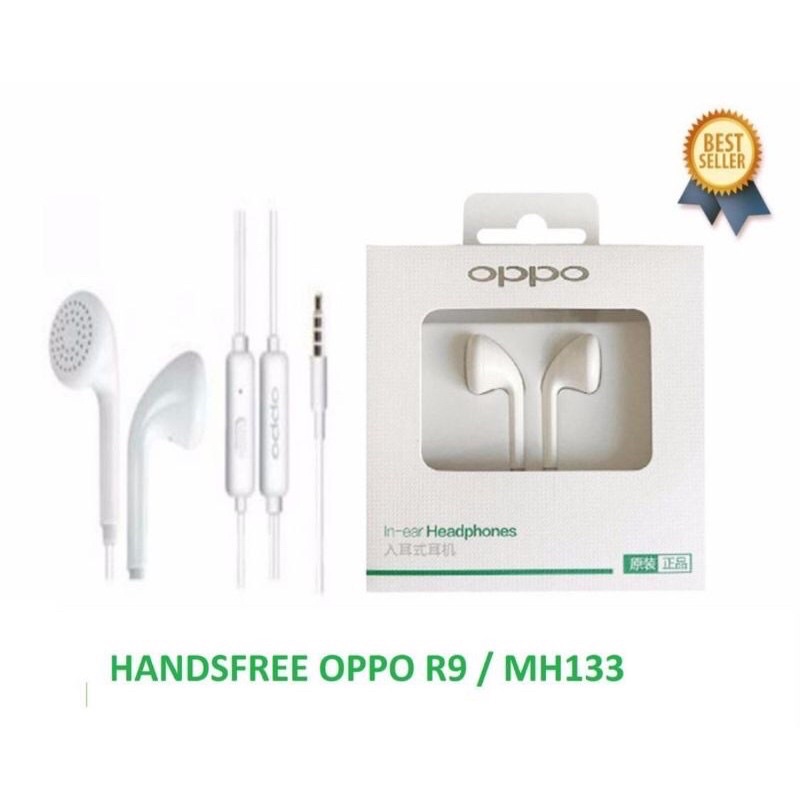 Earphone Headshet Oppo R9 Original 100%