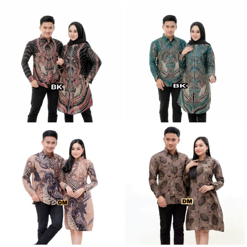 COUPLE BATIK KEMEJA TUNIK PASANGAN NEW ARRIVAL