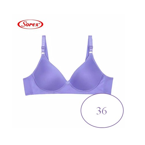 Bra BH Tanpa Kawat Super Soft Sorex 17238-36 Ungu