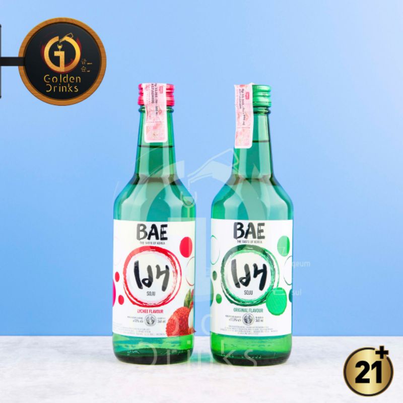 Bae Soju All Varian 360ml + FREE SLOKI