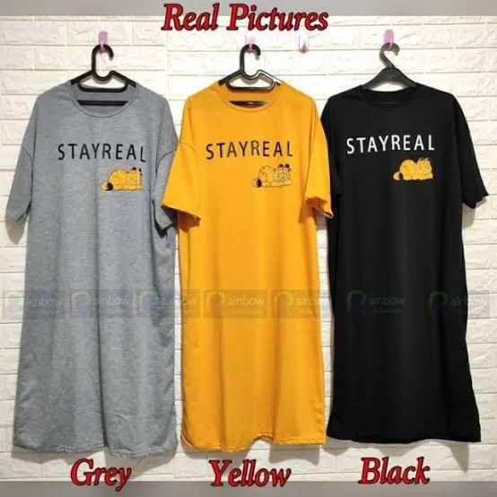 JAYA.Co Dress STAY REAL Jumbo