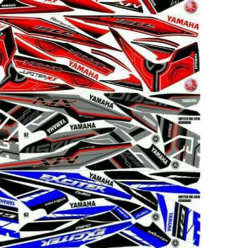 ➪ Sticker / Striping Variasi Thailand / Thailook Jupiter Mx 135 Lama/Old / OJMX (EXITER & SPARK MX)