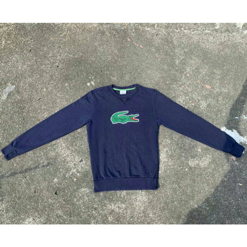 CREWNECK LACOSTE || SECOND ORIGINAL