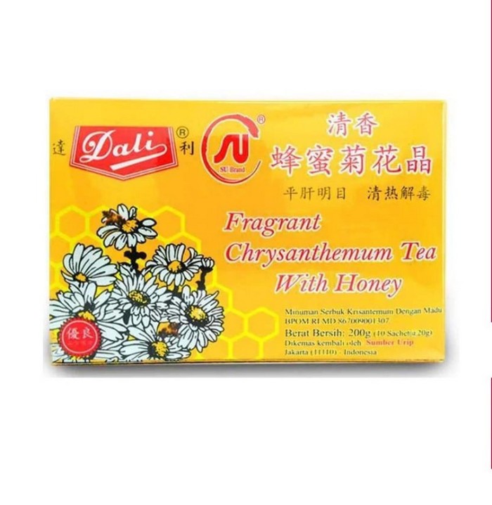 Chrysanthemum Crystal Tea With Honey / teh bunga Krisan 200gr 10x20gr