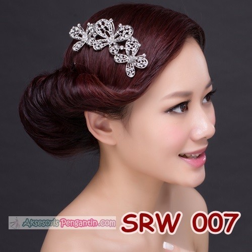 [STOK TERBATAS] PREMIUM SIRKAM RAMBUT AKSESORIS SANGGUL PENGANTIN SRW007