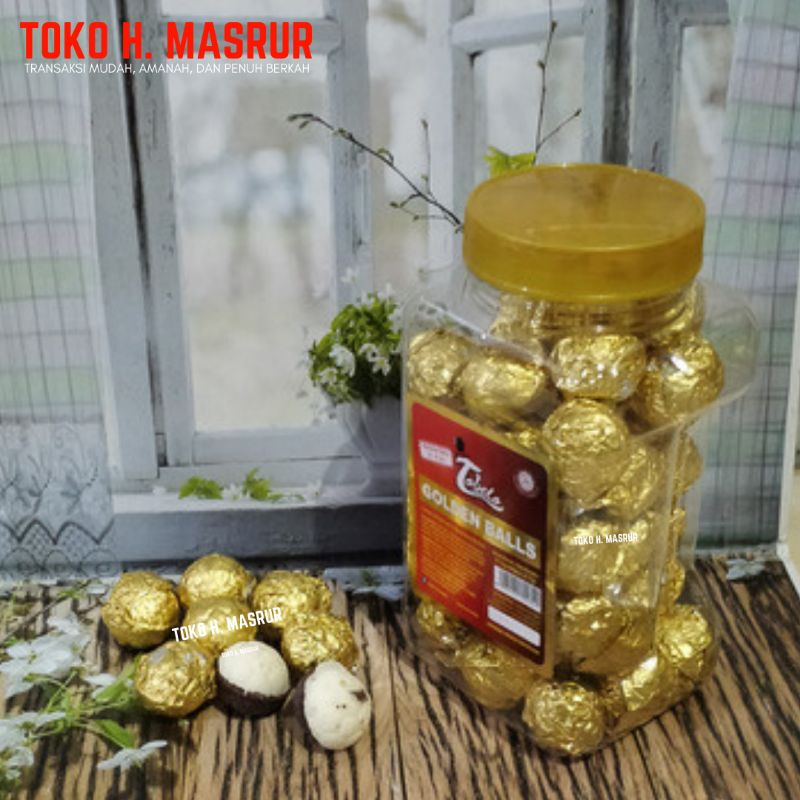 Cokelat Tobelo Golden Balls | Mini Tobelo Balimango