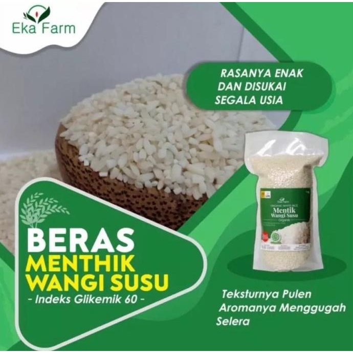 

Beras Mentik Wangi Susu 5Kg By Eka Farm