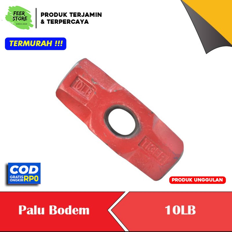 PALU BODEM PALU BATU 10 LB PALU BOBOK PALU TEMBOK  PETEL BATU