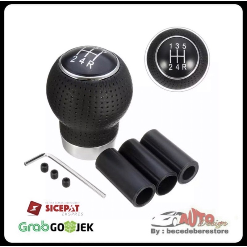 GEAR SHIFT KNOB MOBIL UNIVERSAL 5 SPEED