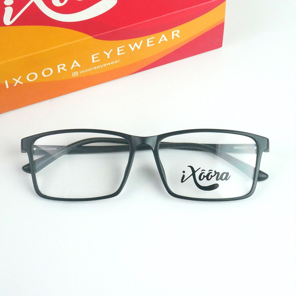 [Best Seller Paket Photocromic] Kacamata Ixoora Yuko