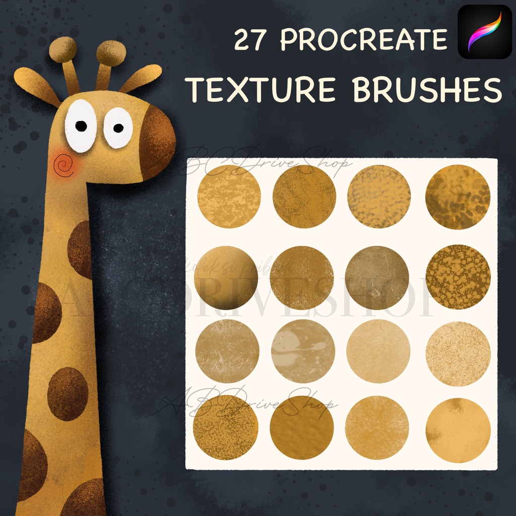 Procreate Brush - Texture Brushes for Procreate