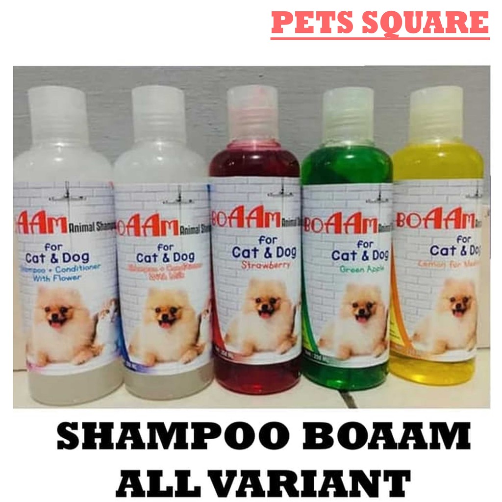 SHAMPOO BOAAM 250ML ALL VARIAN KUCING/ANJING