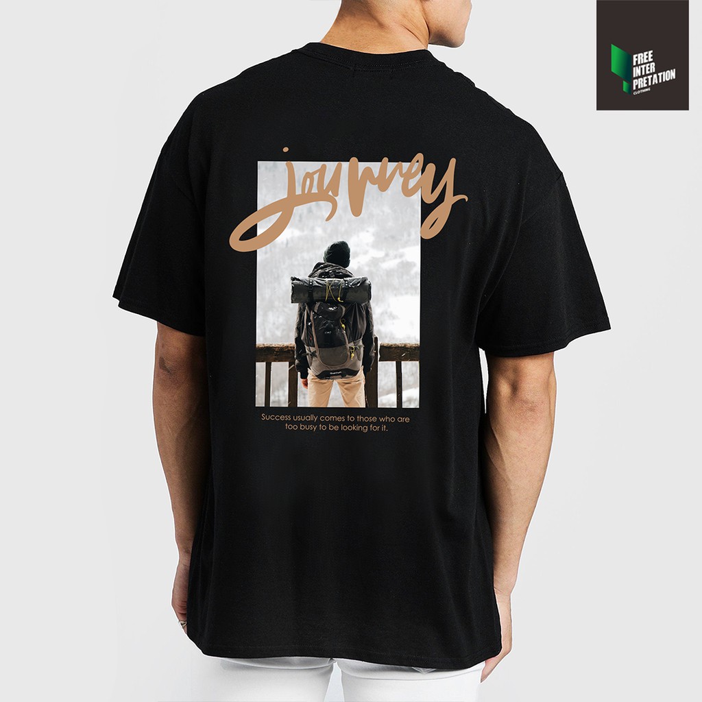 KAOS PRIA STREET WEAR -  JOURNEY  -FREINHOUSE