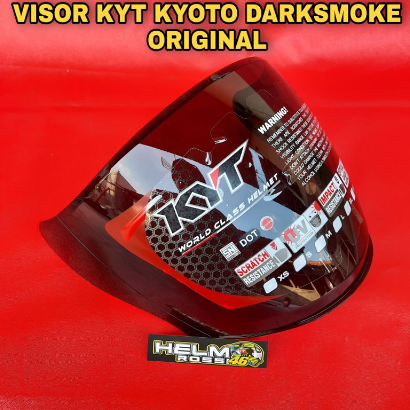 [COD] Kaca Visor KYT KYOTO - INK DYNAMIC ORIGINAL CLEAR BENING - Original Genuine Part KYT