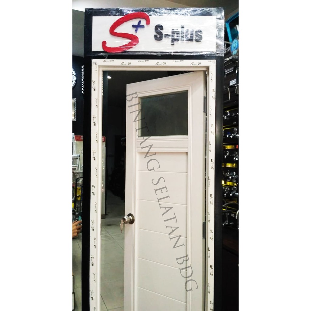 PINTU UPVC / PINTU KAMAR MANDI SPLUS FH2 FULL PANEL 800X2000